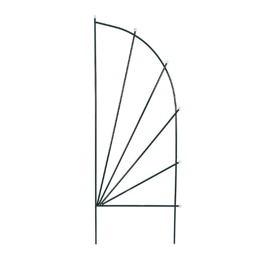 Шпалера, 150×62×1 см, металл, зелёная, «Парус мини»