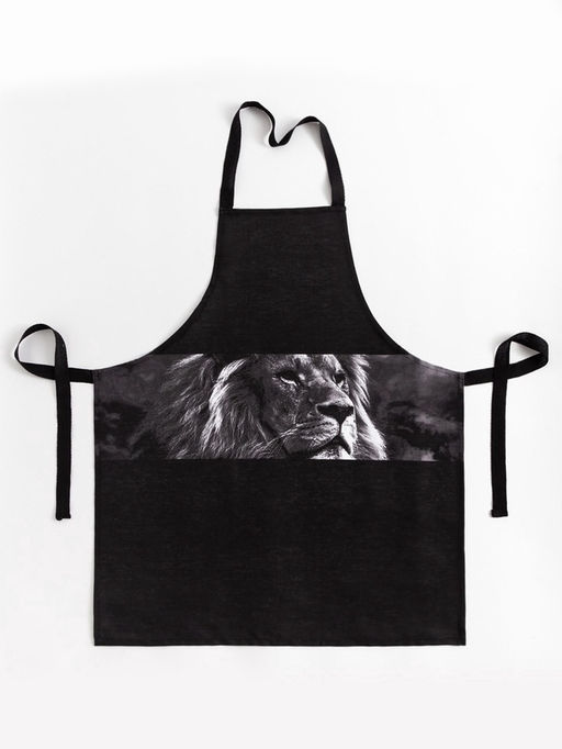 Фартук Доляна. Самый лучший мужчина, черный, 70?60 см, 100% хлопок, 160 г/м?