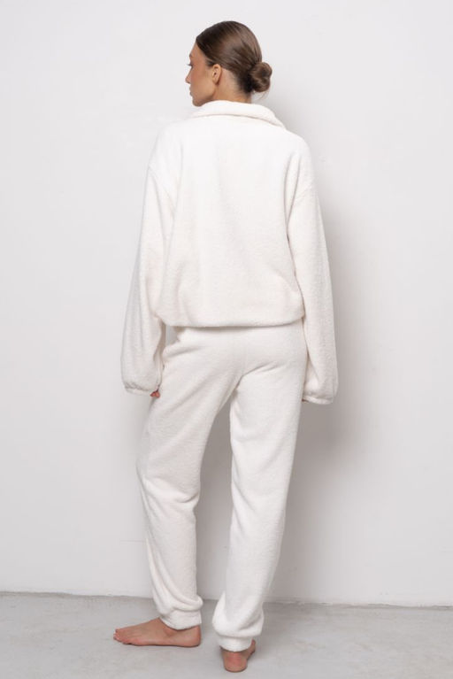 Брюки женские из теплой плюшевой ткани 6711W-50153.1H-121 - Almando melado фото 6