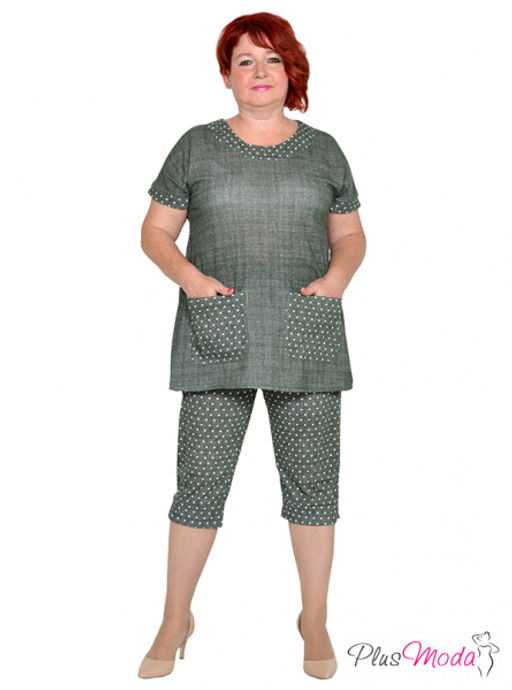 Туника Модель №1957 размеры 44-84 - Plusmoda фото 8