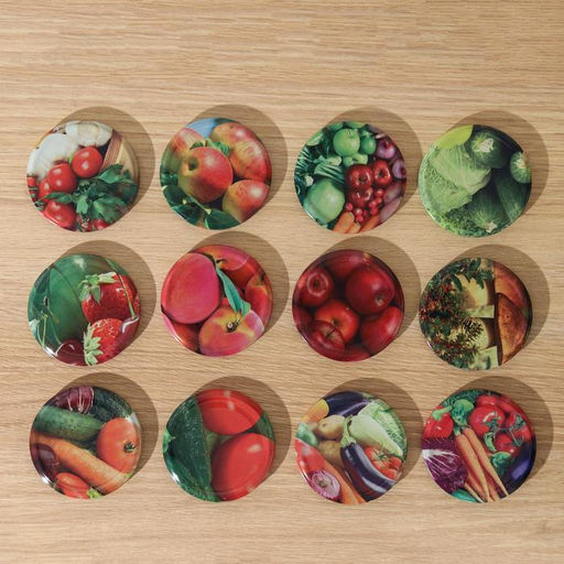 Цена за 20 шт. Крышка для консервирования Элитная, ТО-89 мм, винтовая, лакированная, упаковка 20 шт, цвет МИКС - Simaland фото 4