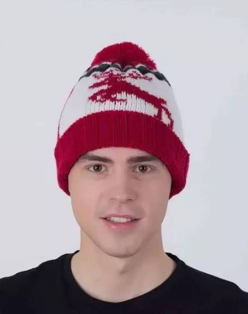 911 | LOPOMA - шапка с оленем унисекс