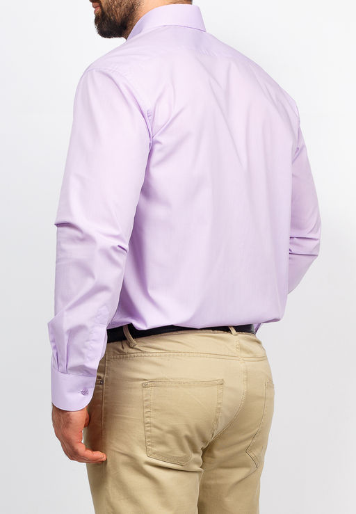 Сорочка мужская длинный рукав CASINO c730/1/pur фото 2