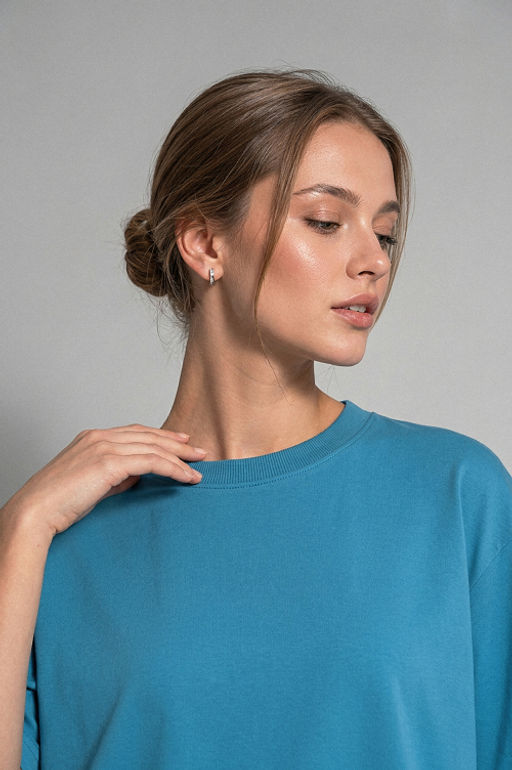 Арт. 4143 Туника женская 44-54 Цвет:джинс