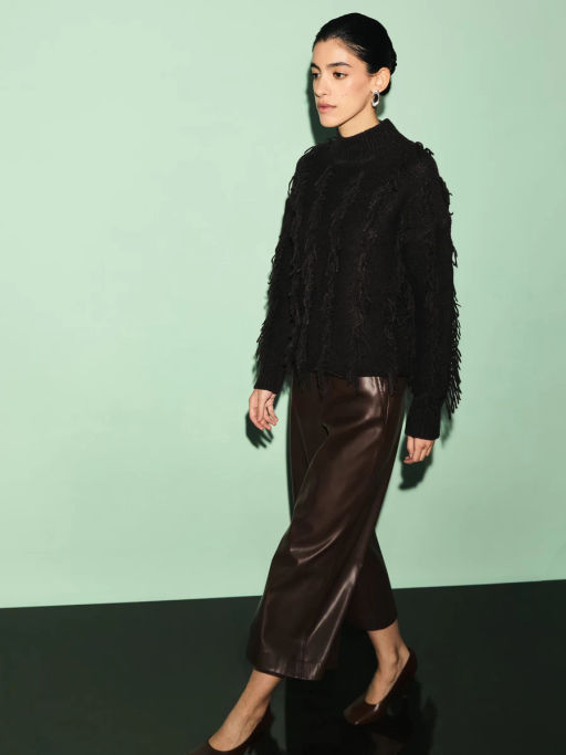 Свитер из фактурной пряжи / Zarina