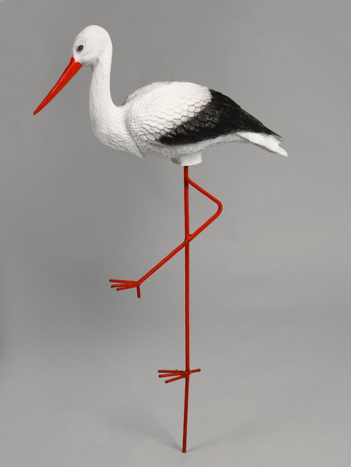 Садовая фигура из полистоуна «Аист», 75×51×17 см