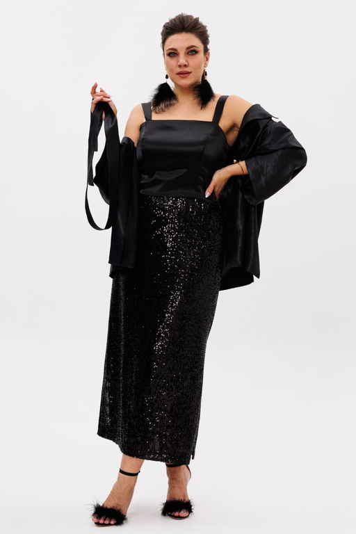 Топ ANELLI 1429 черный фото 13