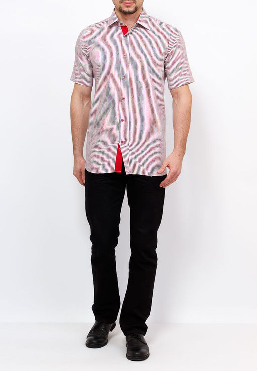 Сорочка мужская короткий рукав GREG Gb613/309/5/Z/P/1  фото 7