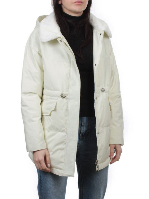 M24-212 MILK Куртка демисезонная женская (100 гр. холлофайбер) - Fashion фото 6