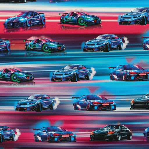 Цена за 10 шт. Бумага упаковочная глянцевая «Машинки», 70 х 100 см