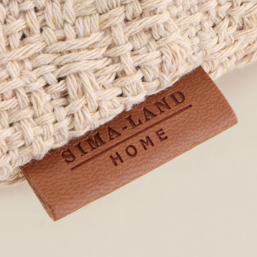 Наволочка декоративная с кисточками SL Home TASSEL, 45×45 см, коричневая