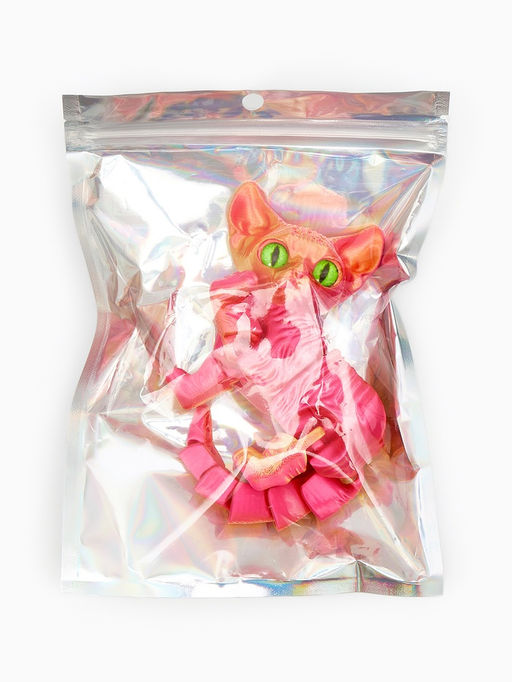 3Д - печатная игрушка «Котёнок», подвижная, цвет МИКС - Simaland фото 15