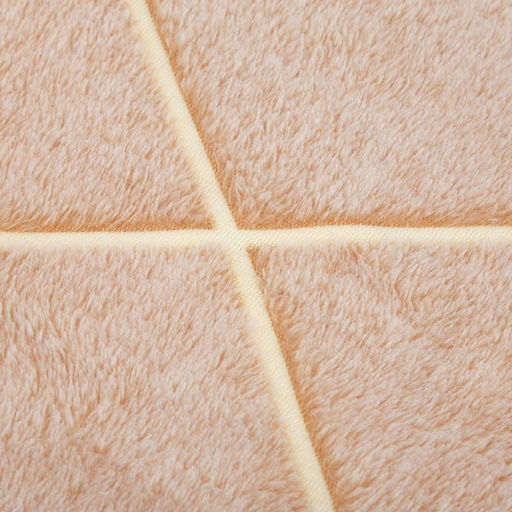 Подстилка-плед для животных 50х70см Ромбы беж, велсофт Bamboo набивной, полиэстер 100%, плотность 260г/м2, упаковка Пакет ПП 35х45см, т.м. Pet toys  фото 4