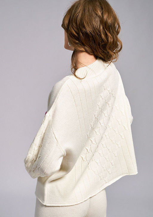 WW-2504 джемпер женский суровый - Mozart фото 2