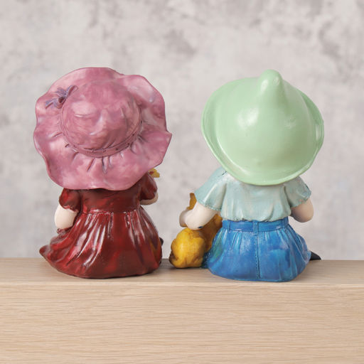 Цена за 4 шт. Фигурка Мальчик,Девочка висячие ножки 11 см / XC940 /уп 4/240/ - ГалеонТрейд фото 10