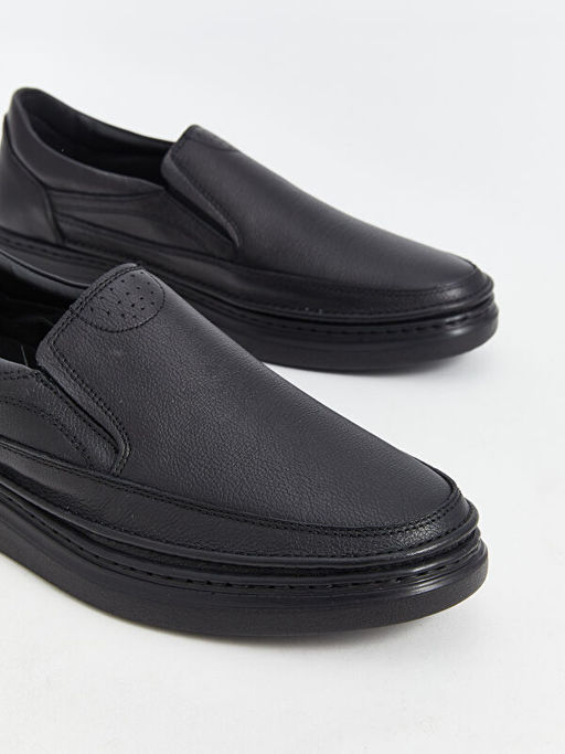 Deri G?r?n?ml? Erkek Klasik Ayakkab? - Waikiki фото 3