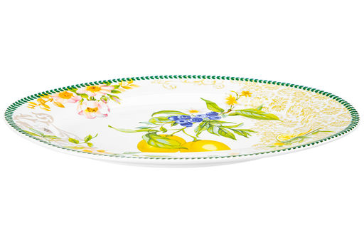 Блюдо овальное 30*21*2,2 см Лимоны NEW BONE CHINA - Elan gallery фото 15