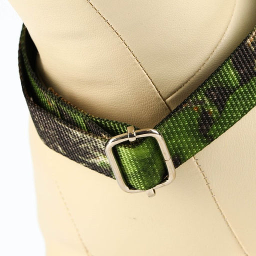 Комплект Маскировка, поводок 130 х 2,5 см, ошейник-удавка 40-54 х 2,5 см, коричневый - Пижон фото 8