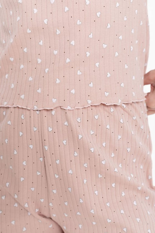 Пижама М325373пб пудровый/белый - Елена фото 5