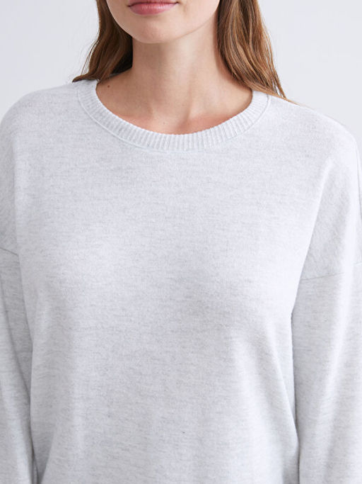 Bisiklet Yaka Kad?n Pijama Tak?m?