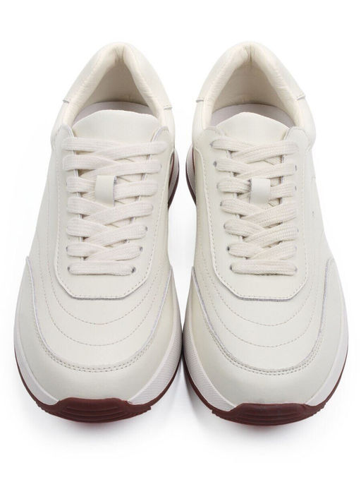 03-A9042-2 MILK Кроссовки женские (натуральная кожа)