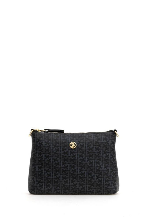 Женская черная сумка через плечо - U.s. polo assn фото 3