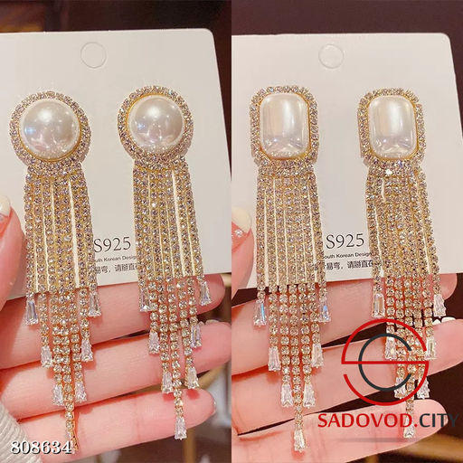 женские серьги длинные - Bruno фото 3