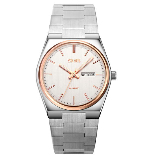 Часы наручные Skmei мужские 9288rose-gold-silver