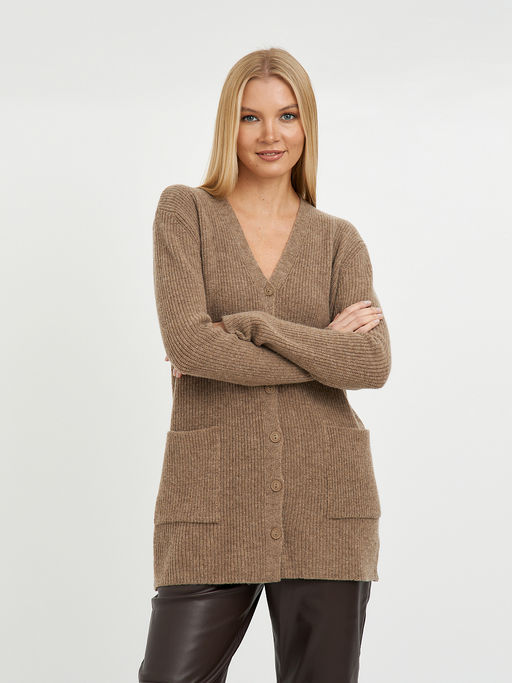 кардиган женский с накладными карманами - Glenfield фото 5