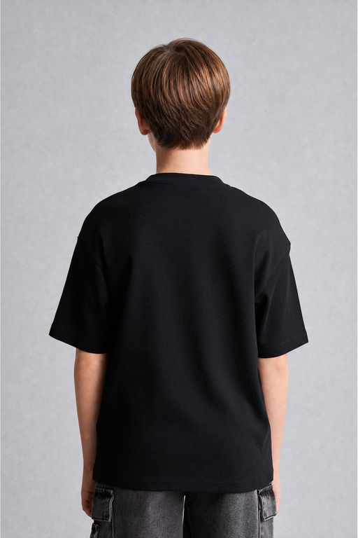 %100 Pamuk Oversize Ti__rt Erkek _ocuk - Defacto фото 5