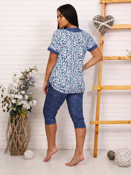 М152 Пижама Серенада (горох) - Иванушка-трикотаж фото 6