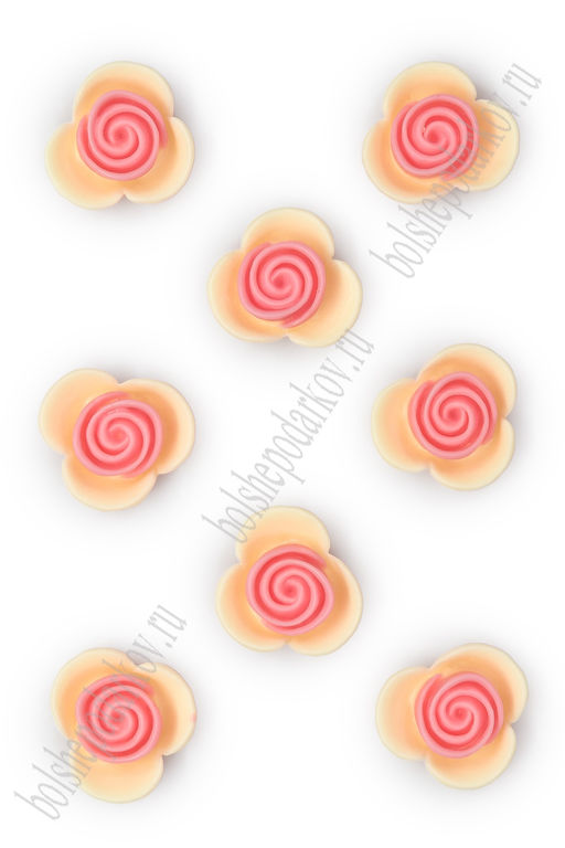Кабошон "Цветок 3 лепестка" (50 шт) SF-1387