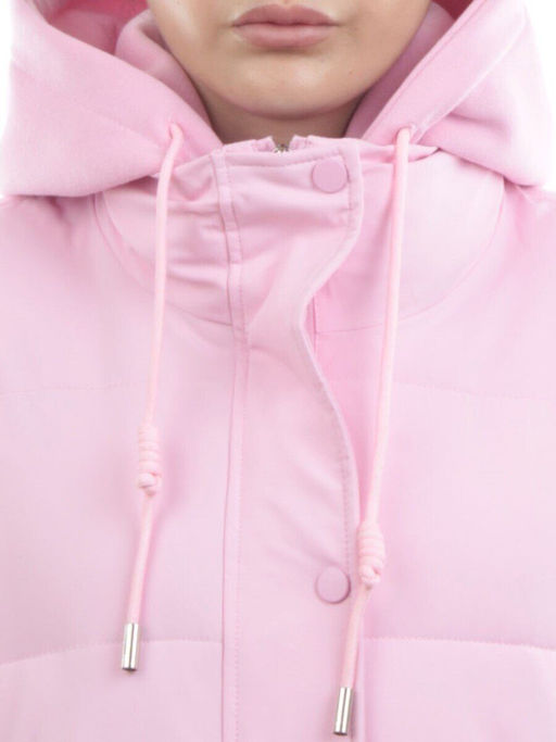H24-088 PINK Куртка демисезонная женская (120 гр. холлофайбер) - Fashion фото 4