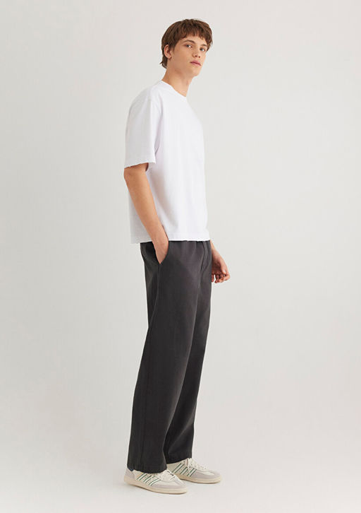 Beli Bagc?kl? Antrasit Pantolon - Mavi фото 3