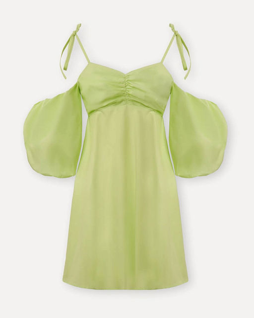 Платье-мини с объёмными рукавами - Incity фото 13