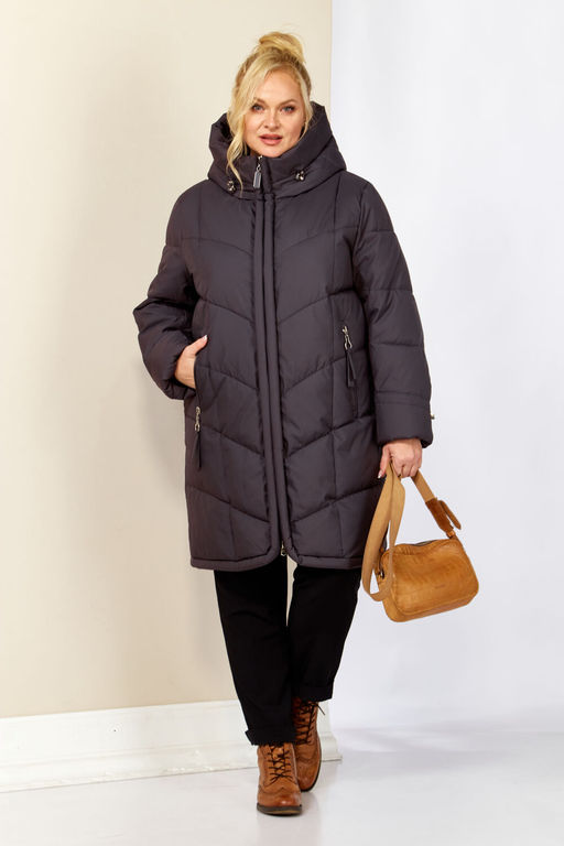 Куртка SHETTI 2204 баклажан