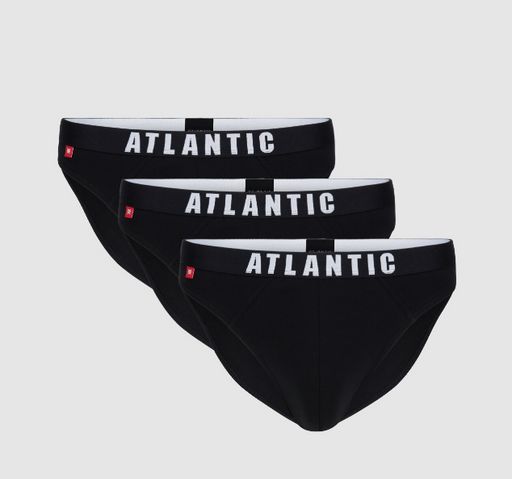 3MP-094 Трусы спорт Solid - набор 3 шт. темно-синий - Atlantic фото 2