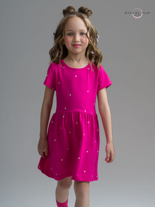 Платье Лето сердечки барби - Sovalina фото 20