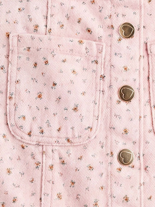 ?i?ek Desenli K?z ?ocuk ?ort Etek