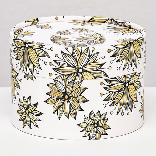 Коробка Яичко с цветком, завальцованная, 13 х 8,5 см - UPAK LAND фото 7