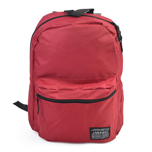 Рюкзак "Red" подростковый 40x29x17 см (14 л) 250 г, 1 отделение на молнии, 1 передний карман, бордовый