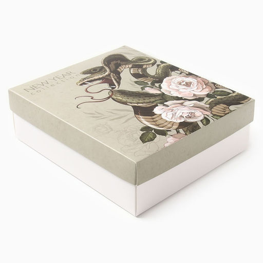 Набор подарочный «Этель. Дикая змея»: полотенце 30×60 см и аксессуары (5 предметов)