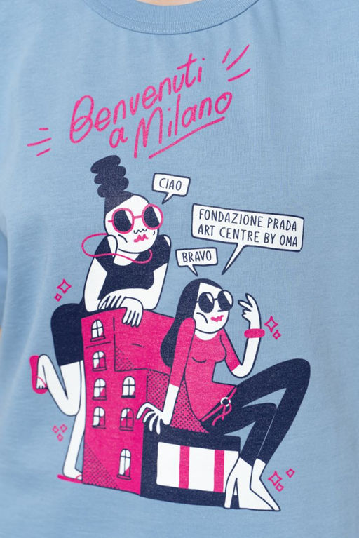 ФУТБОЛКА ЖЕНСКАЯ арт. 1900W-20282.1F-731.1187 - Almando melado фото 3