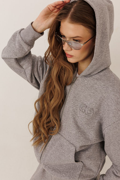 Костюм GO F3119/50-04.170-176 серый меланж