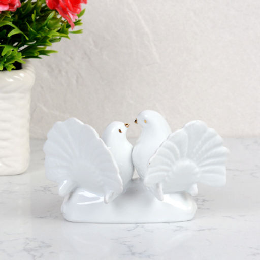Статуэтка Влюбленные голуби 8 см / B2026A-1 /уп 72/* - Галеонтрейд фото 3