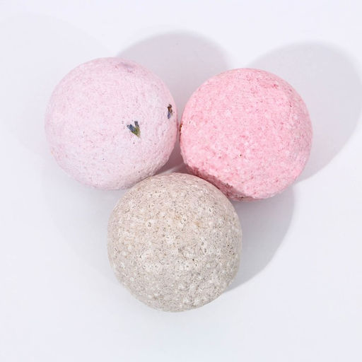 Подарочный набор косметики 8 Марта, бомбочки для ванны с добавками 3?40 г, Чистое счастье фото 3