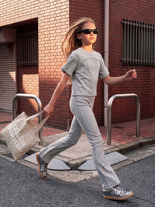 K?sa Kollu K?z ?ocuk Ti??rt ve Tayt