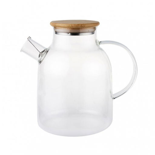 Чайник заварочный 1,8л. термостойкое стекло (КУВШИН круглый) МС201 арт. AST-006-BH-1800G (018014)