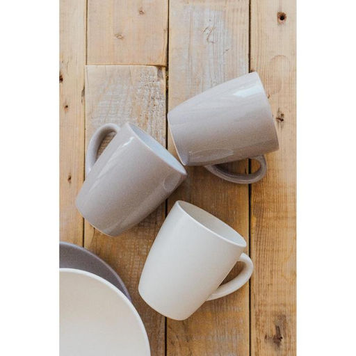 Кружка Доляна «Пастель. Крем-брюле», 360 мл, керамика, бежевая