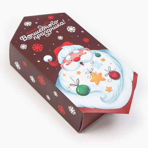 Полотенце махровое Этель Волшебного праздника 30х60 см, 100% хл, 340 г/м2  фото 4